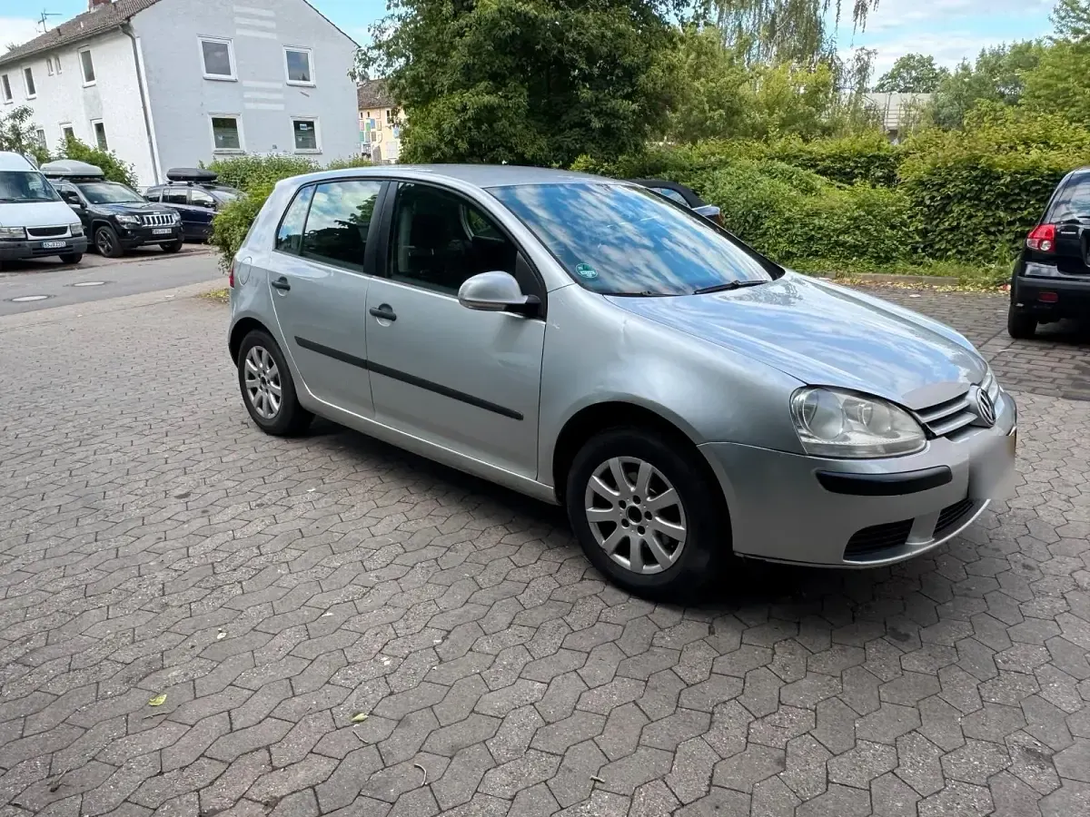 Gebraucht VW Golf V 2005 Silber Kleinwagen
