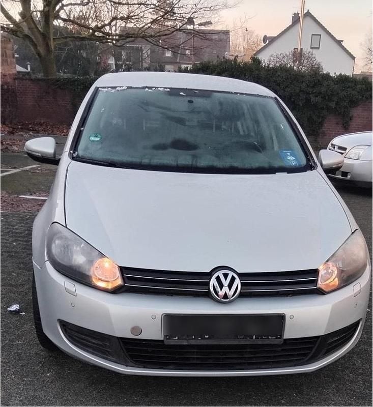 Gebraucht VW Golf VI 2010 Silber Kleinwagen