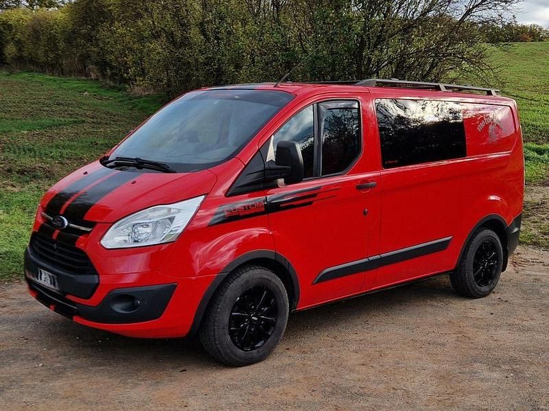 Usata Ford Transit Custom 170 CV (125 kW) 2017 Rosso Monovolume