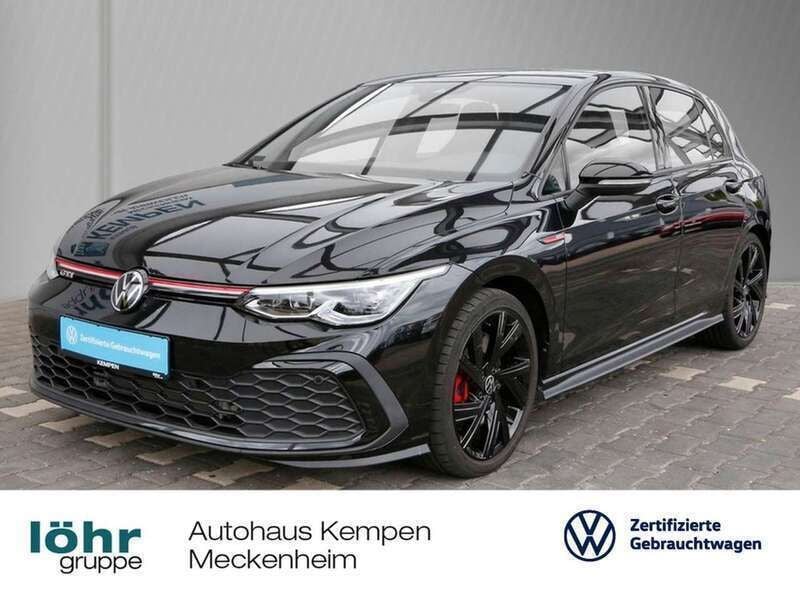 Grenadillschwarz metallic Gebraucht 2024 VW Golf VIII GTI Limousine | 30.410 € (Guter Preis) - Bild 1/4