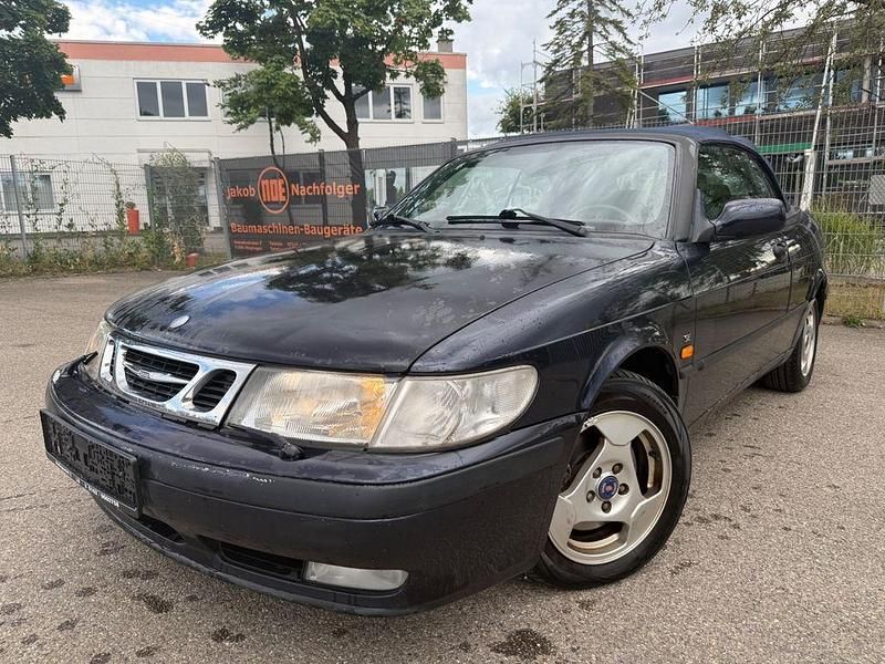 Schwarz Gebraucht 2000 Saab 9-3 Cabriolet Cabrio | 1.990 € - Bild 1/4