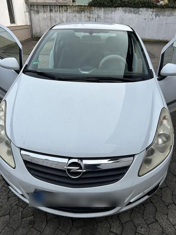 Gebraucht Opel Corsa 60 PS (44 kW) 2007 Weiß Kleinwagen