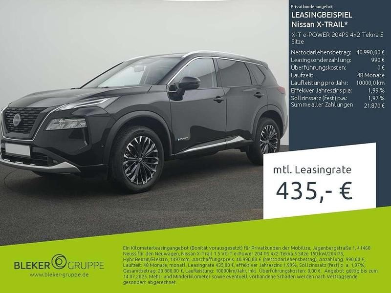 Neu Nissan X-Trail Tekna 204 PS (150 kW) 2025 Black pearl (m) blac SUV