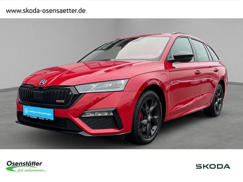 Rot Gebraucht 2022 Skoda Octavia RS Kombi | 27.980 € (Fairer Preis) - Bild 1/4