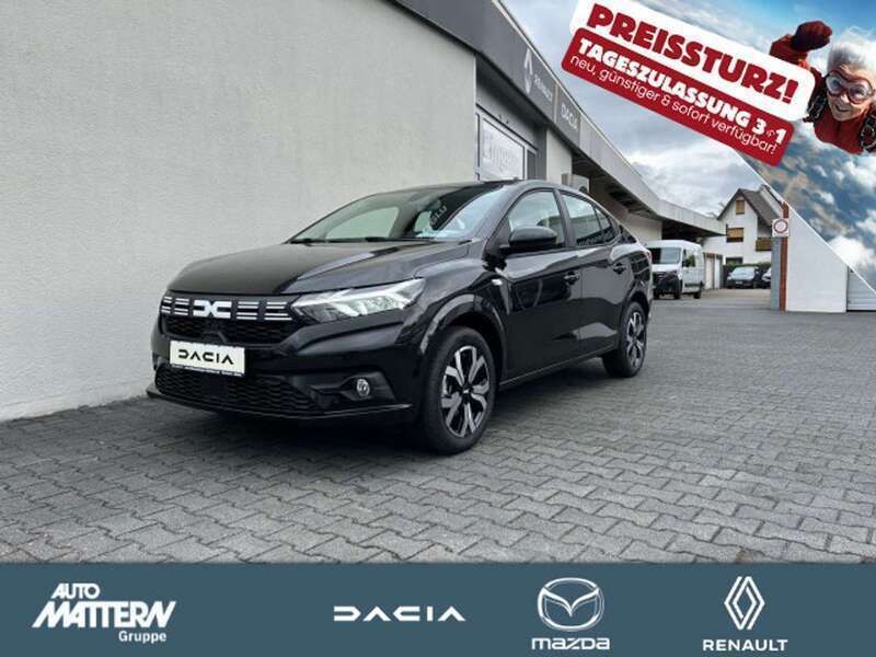 Perlmuttschwarz Neu 2024 Dacia Logan Limousine | 19.890 € (Fairer Preis) - Bild 1/4