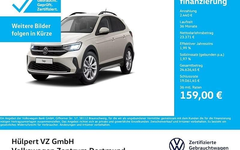 Silber Gebraucht 2024 VW Taigo Move SUV | 25.811 € (Guter Preis) - Bild 1/4
