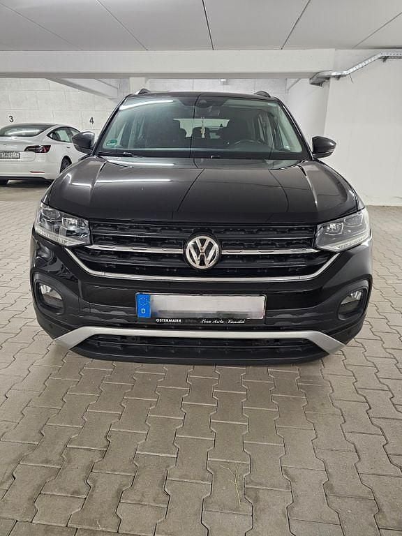 Schwarz Gebraucht 2020 VW T-Cross Life SUV | 16.399 € (Guter Preis) - Bild 1/4