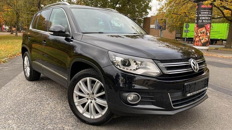 Schwarz Gebraucht 2014 VW Tiguan Sportline SUV | 11.200 € (Superpreis) - Bild 1/4