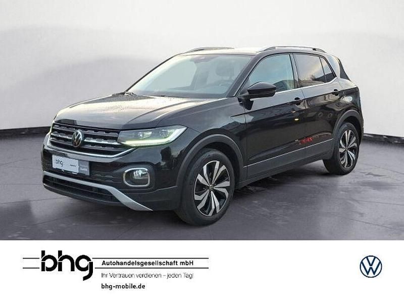 Schwarz Gebraucht 2021 VW T-Cross Style SUV | 18.990 € (Fairer Preis) - Bild 1/4