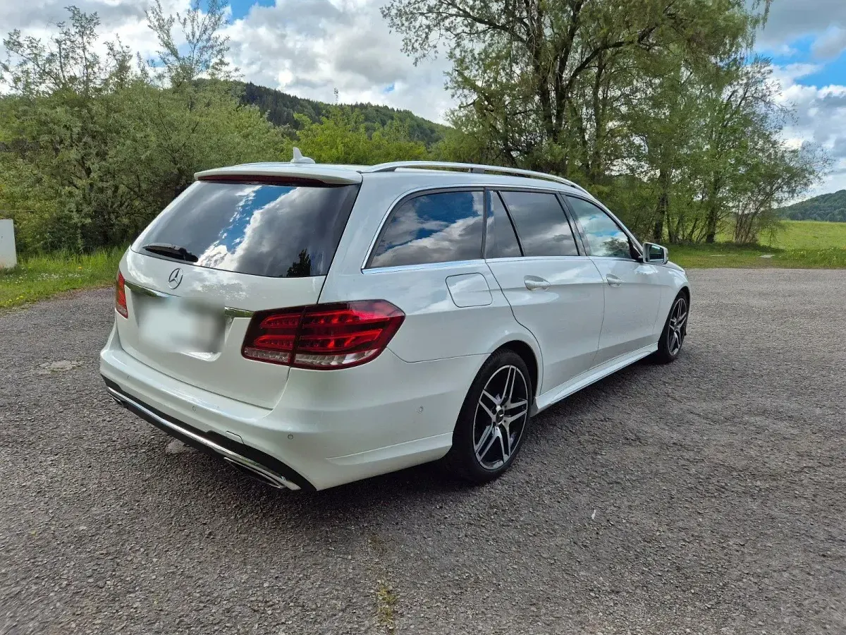 Gebraucht Mercedes E350 AMG 252 PS (185 kW) 2014 Weiß Kombi