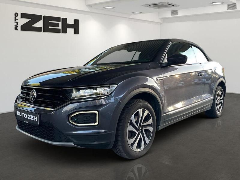 Grau Gebraucht 2021 VW T-Roc Cabriolet Active Cabrio | 18.900 € (Fairer Preis) - Bild 1/4