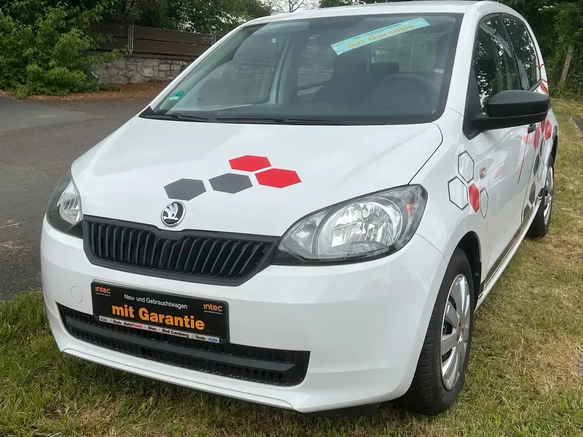 Gebraucht Skoda Citigo 60 PS (44 kW) 2016 Weiß Kleinwagen
