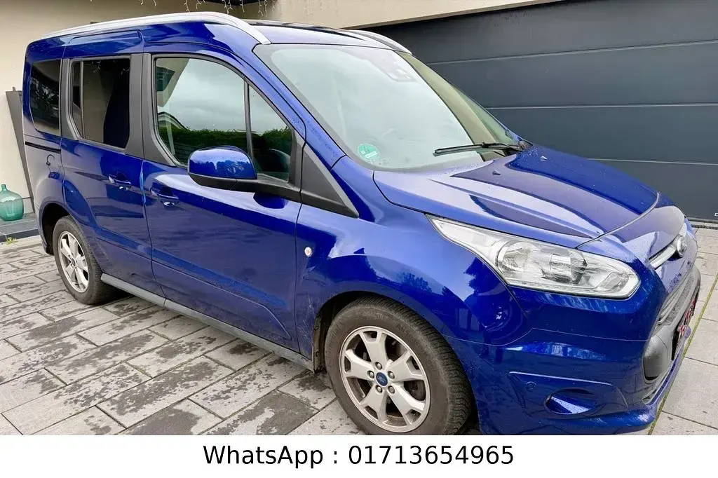 Gebraucht Ford Tourneo Connect Titanium 101 PS (74 kW) 2018 Blau Van / Kleinbus