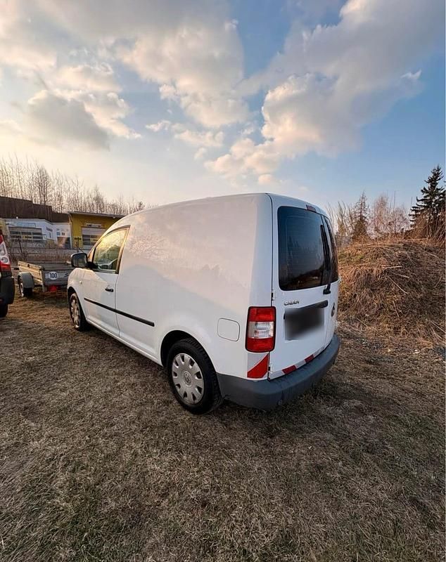 Gebraucht VW Caddy 90 PS (66 kW) 2009 Weiß Van / Kleinbus
