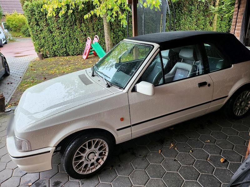 Gebraucht Ford Escort Cabriolet 1986 Weiß Cabrio