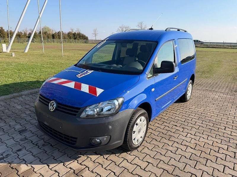 Usata VW Caddy 110 CV (80 kW) 2013 Blu Monovolume