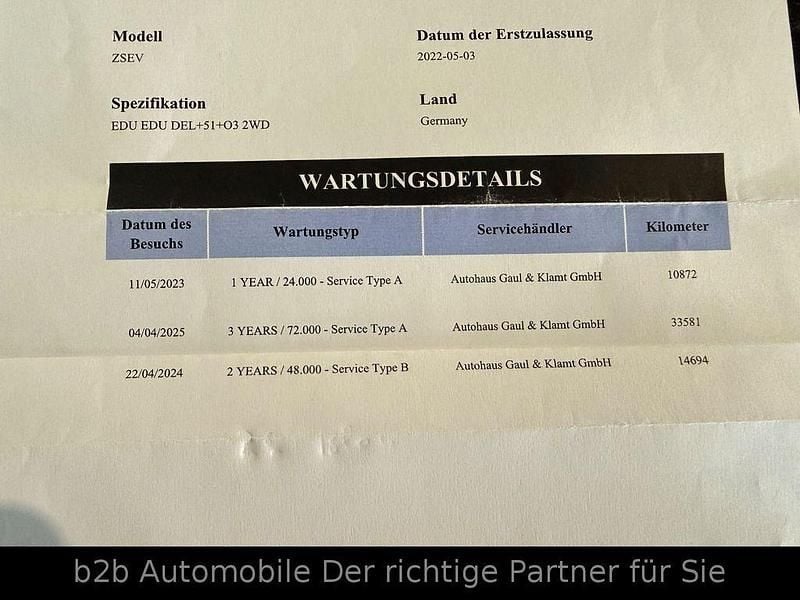 Gebraucht MG ZS Luxury 130 kW (177 PS) 2022 Blau Limousine