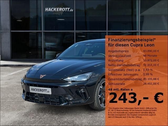 Neu Cupra Leon VZ 300 PS (220 kW) 2025 Schwarz Kleinwagen