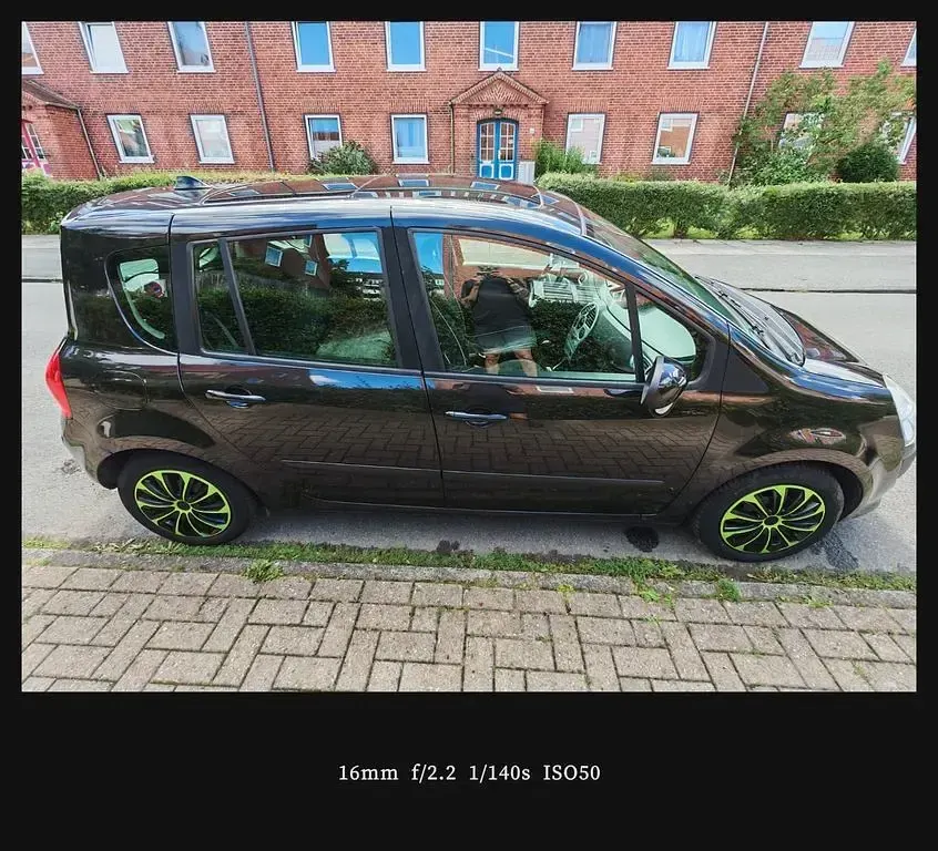 Gebraucht Renault Grand Modus Dynamique 101 PS (74 kW) 2009 Schwarz Van / Kleinbus