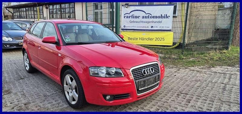 Gebraucht Audi A3 Attraction 102 PS (75 kW) 2006 Rot Kleinwagen