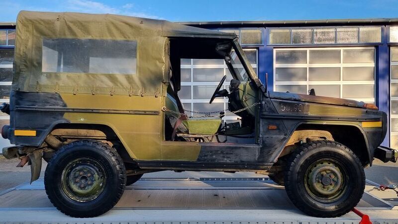 Grün Gebraucht 1986 Mercedes G240 SUV | 44.850 € - Bild 1/4