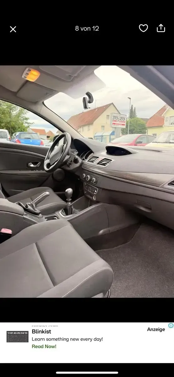 Gebraucht Renault Mégane GrandTour 110 PS (80 kW) 2009 Schwarz Kombi