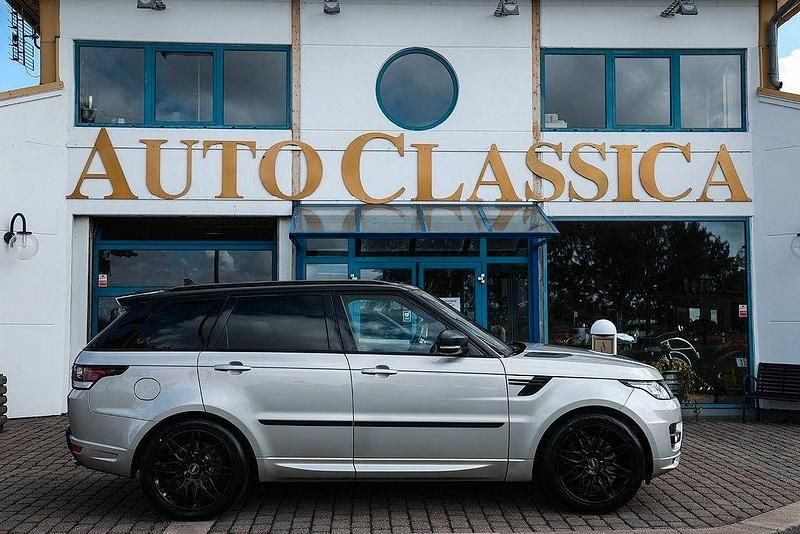 Beige Gebraucht 2016 Land Rover Range Rover Sport HSE SUV | 33.700 € (Teuer) - Bild 1/4