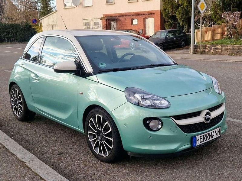 Gebraucht Opel Adam Glam 87 PS (63 kW) 2014 Grün Kleinwagen