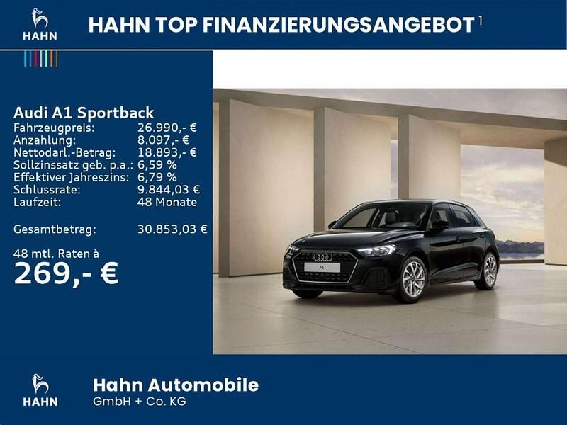 Neu Audi A1 Advanced Plus 95 PS (69 kW) 2026 Mythosschwarz metallic Limousine