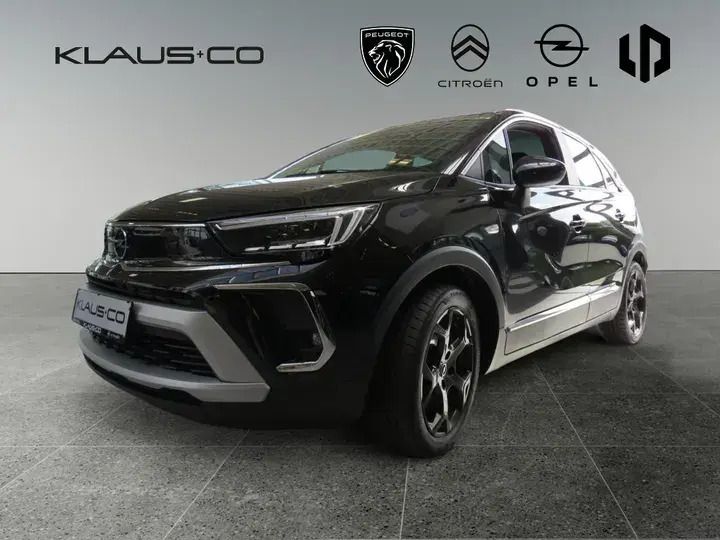 Schwarz / diamantschwarz Gebraucht 2021 Opel Crossland Ultimate SUV | 18.590 € (Teuer) - Bild 1/3