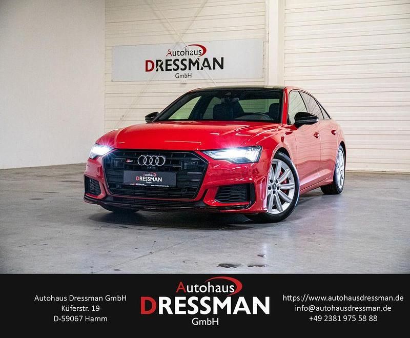 Tangorot metallic Gebraucht 2019 Audi S6 Sport Limousine | 45.450 € (Etwas zu teuer) - Bild 1/4