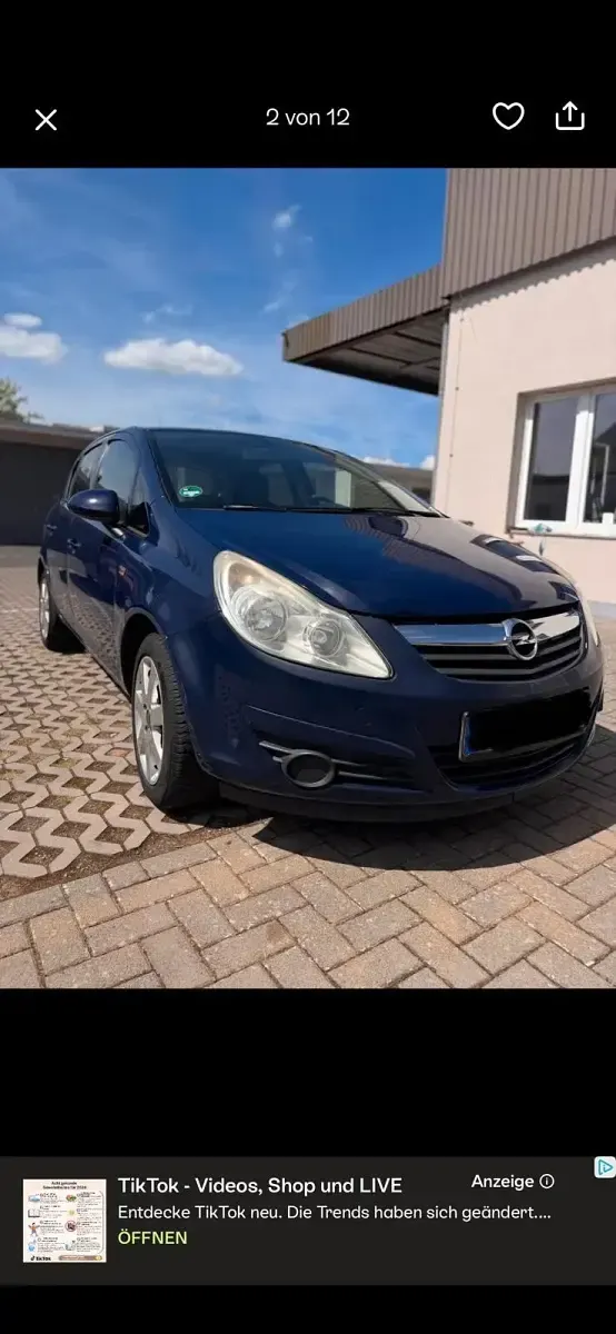 Gebraucht Opel Corsa 60 PS (44 kW) 2009 Kleinwagen