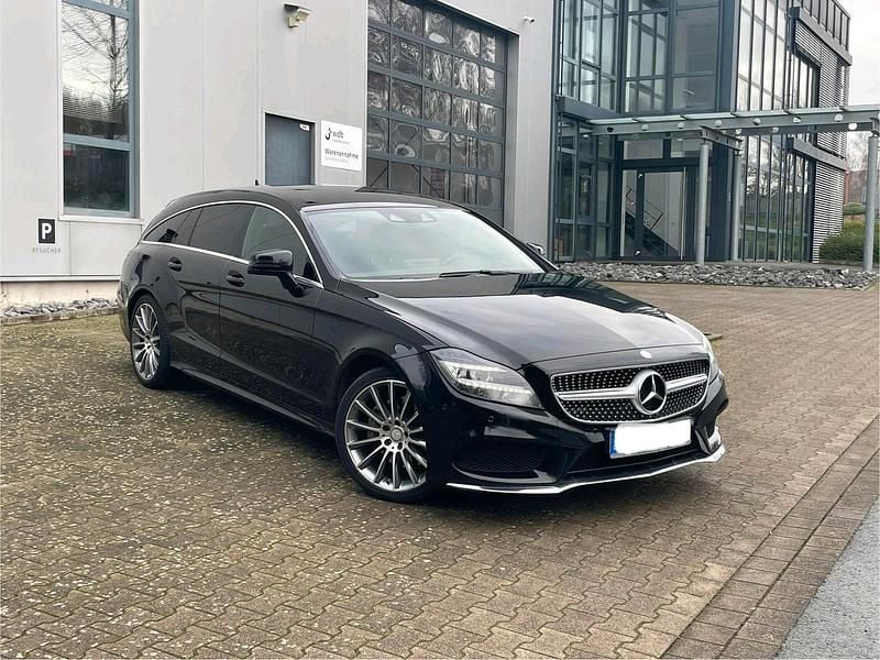 Schwarz Gebraucht 2015 Mercedes CLS350 AMG Kombi | 13.750 € (Fairer Preis) - Bild 1/4