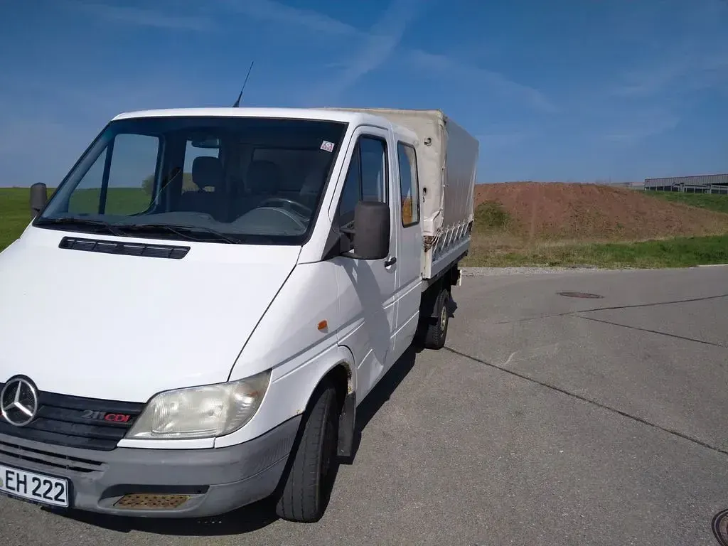 Gebraucht Mercedes Sprinter 110 PS (80 kW) 2001 Weiß