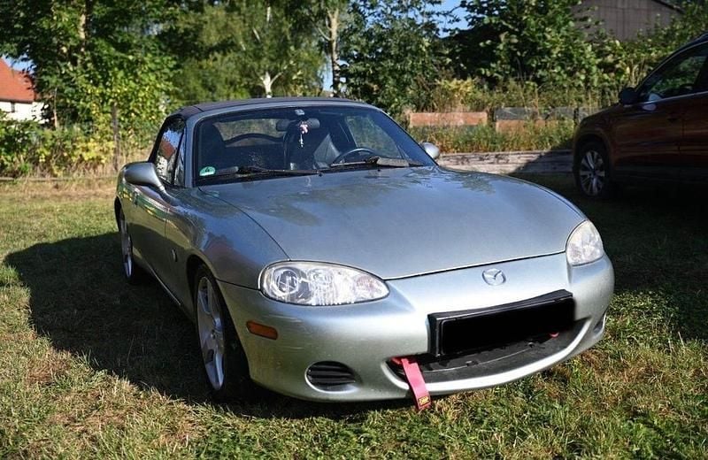 Gebraucht Mazda MX5 145 PS (106 kW) 2001 Silber Cabrio