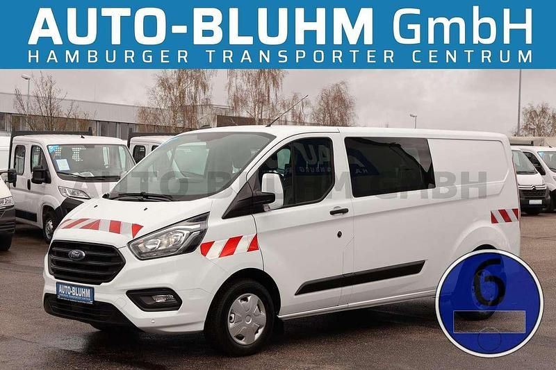 Gebraucht Ford Transit Custom 131 PS (96 kW) 2021 Frostweiß Van / Kleinbus
