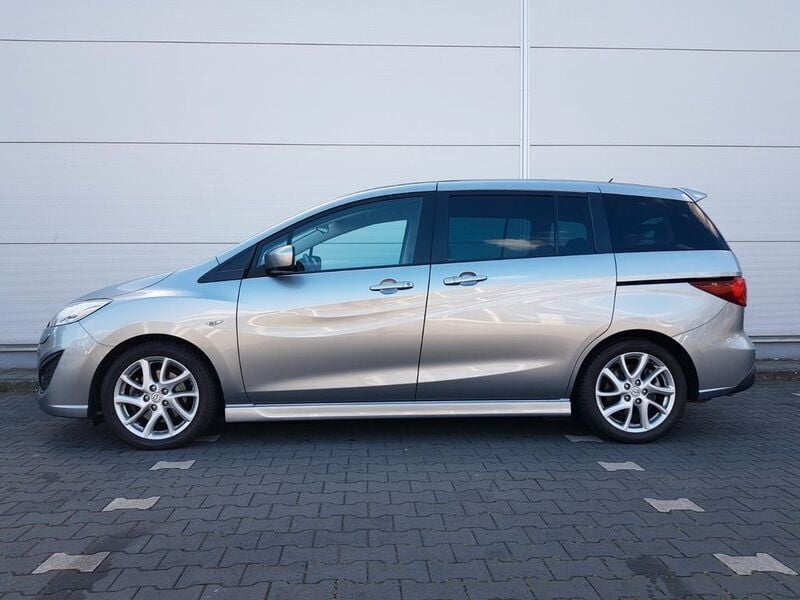 Silber Gebraucht 2011 Mazda 5 Sports-Line Van / Kleinbus | 14.900 € - Bild 1/4