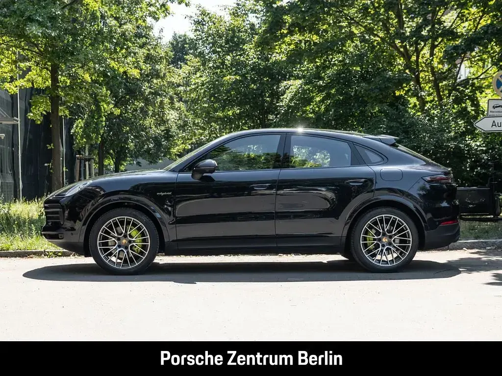 Gebraucht Porsche Cayenne E-Hybrid Coupe Platinum Edition 462 PS (339 kW) 2023 Blau SUV