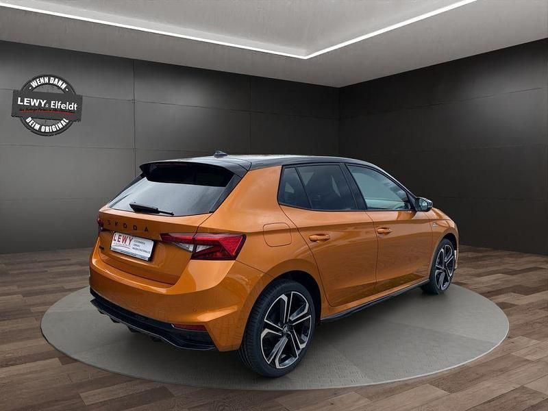 Neu Skoda Fabia Monte Carlo 116 PS (85 kW) 2025 Orange Kleinwagen