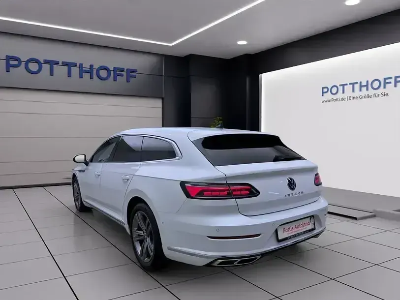 Gebraucht VW Arteon R-line 200 PS (147 kW) 2021 Weiß Limousine
