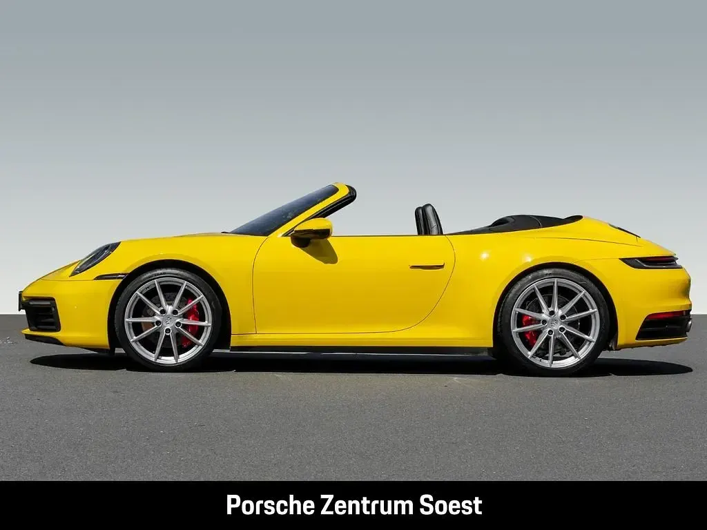 Gebraucht Porsche 911 Carrera 4S Cabriolet 450 PS (330 kW) 2019 Gelb Cabrio