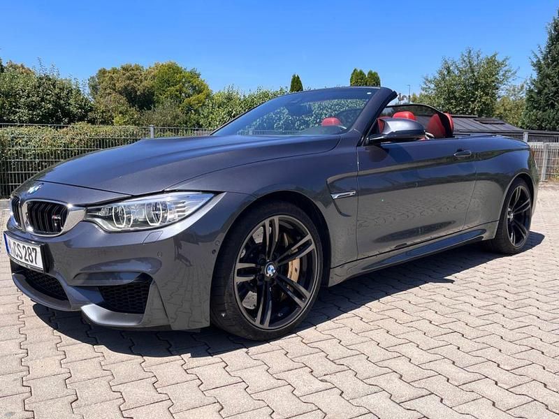 Mineralgrau metallic Gebraucht 2015 BMW M4 Cabriolet Shadowline Cabrio | 48.999 € (Fairer Preis) - Bild 1/4