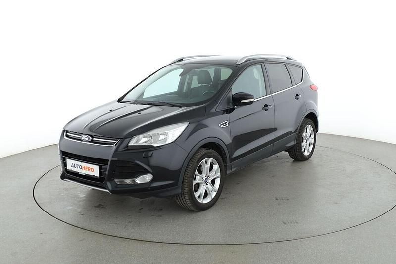 Schwarz Gebraucht 2015 Ford Kuga Titanium SUV | 11.190 € (Etwas zu teuer) - Bild 1/3