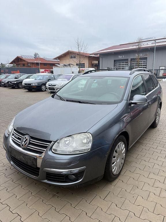 Grau Gebraucht 2008 VW Golf V Comfortline Kombi | 1.590 € (Superpreis) - Bild 1/4