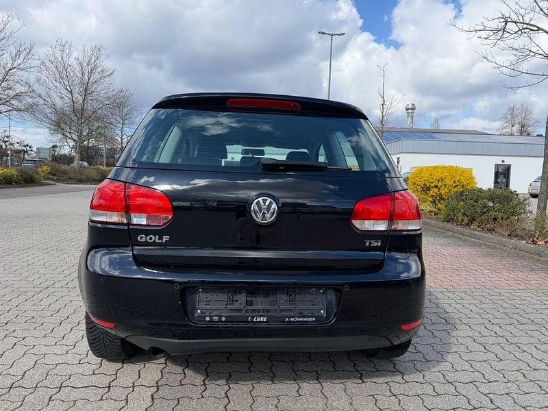 Gebraucht VW Golf VI Trendline 107 PS (78 kW) 2010 Schwarz Kleinwagen