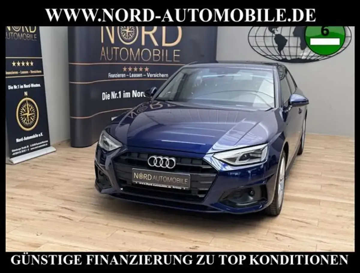 Gebraucht Audi A4 Advanced 204 PS (150 kW) 2021 Navarrablau metallic (metallic) Limousine