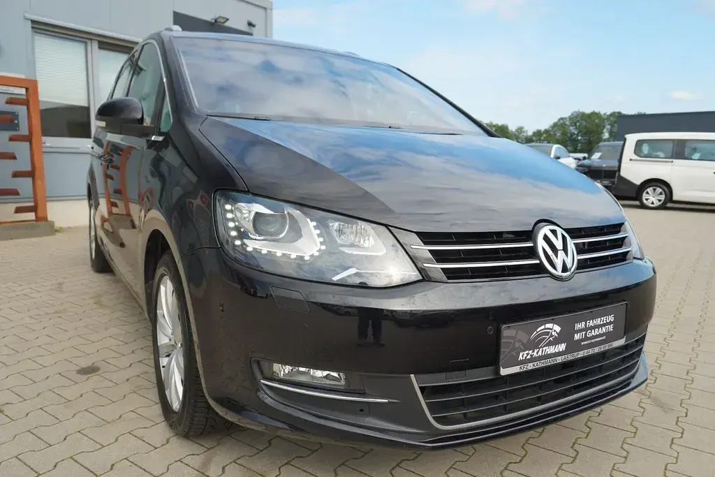 Gebraucht VW Sharan Highline 177 PS (130 kW) 2014 Schwarz Van / Kleinbus