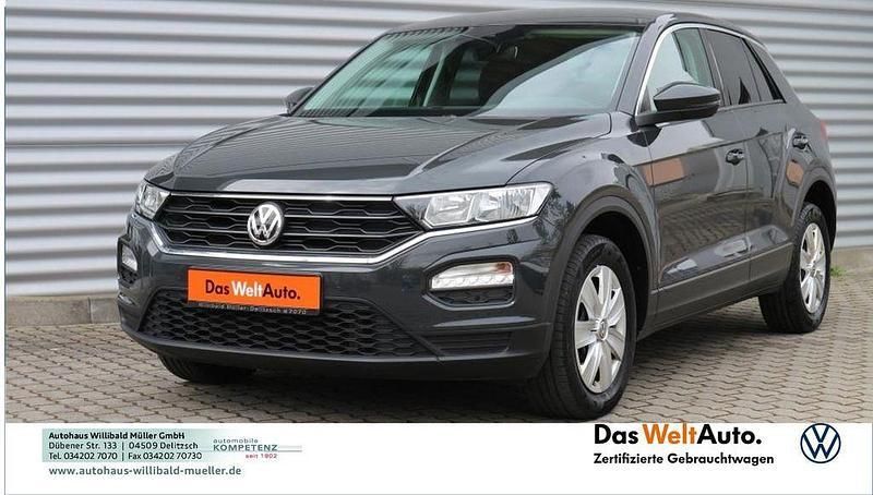 Grau Gebraucht 2019 VW T-Roc SUV | 15.830 € (Guter Preis) - Bild 1/4