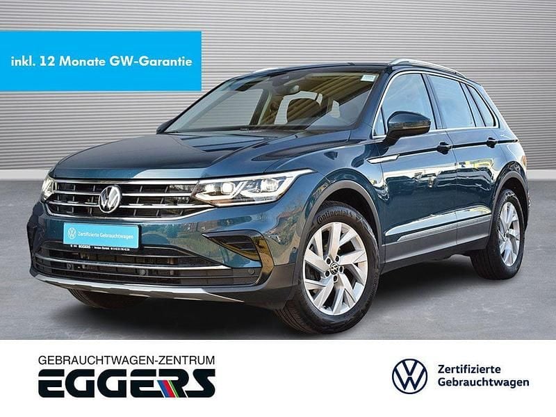Gebraucht VW Tiguan Elegance 150 PS (110 kW) 2022 Blau SUV