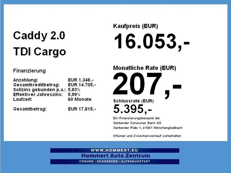 Gebraucht VW Caddy 102 PS (75 kW) 2023 Candyweiß Van / Kleinbus